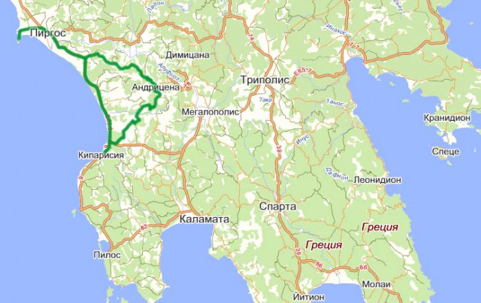 Карта маршрута Карта маршрута